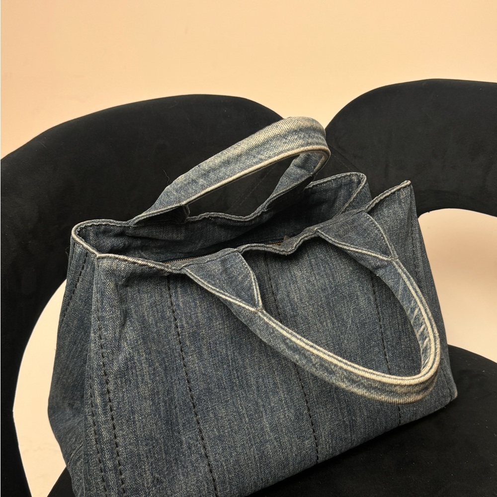 Prada Denim Canapa - Authentic - Picture 4 of 10
